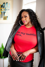 In My Baddie Era Unisex T-Shirt - Black Writing