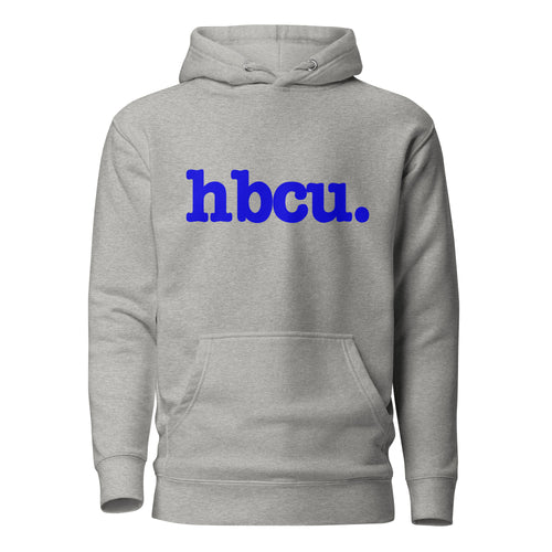 HBCU Unisex Hoodie - Blue Writing