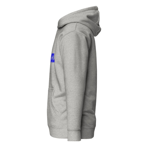 HBCU Unisex Hoodie - Blue Writing