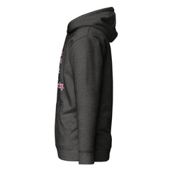 Stay On Your P's....Unisex Hoodie - Pink Writing