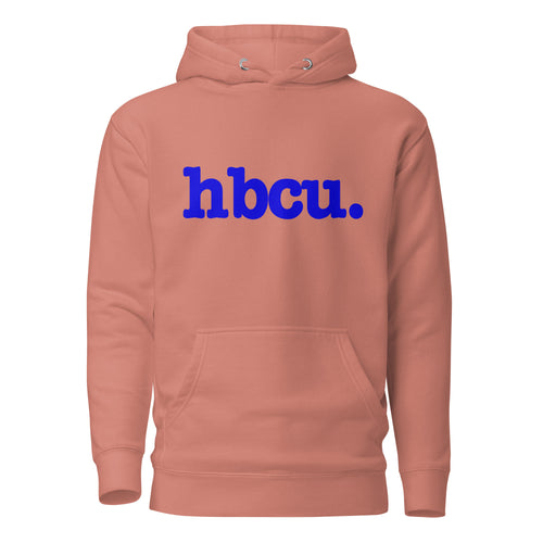 HBCU Unisex Hoodie - Blue Writing