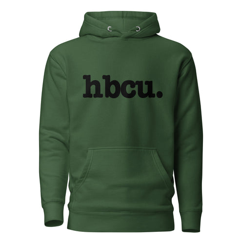 HBCU Unisex Hoodie - Black Writing