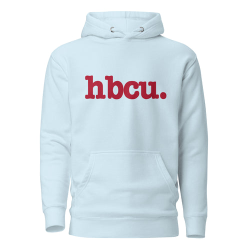 HBCU Unisex Hoodie - Red Writing