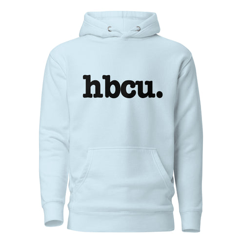 HBCU Unisex Hoodie - Black Writing