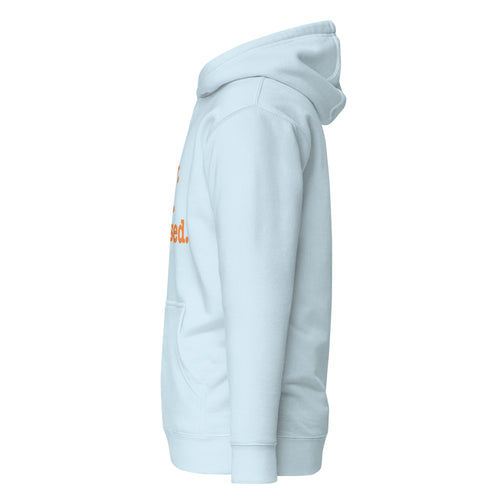 Busy. Paid. Blessed. Unisex Hoodie - Orange Writing