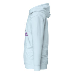 Busy. Paid. Blessed. Unisex Hoodie - Lavender Writing