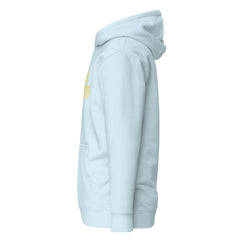 Healed & Happy Unisex Hoodie - Yellow Writing