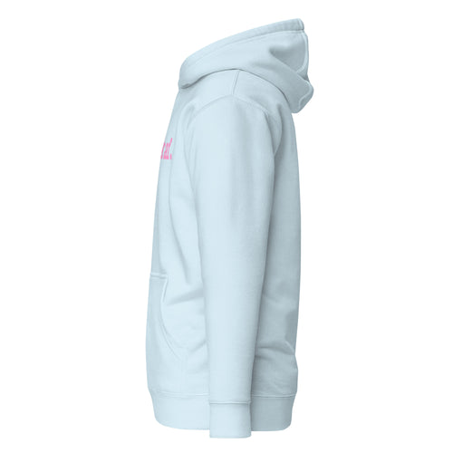 Thick AF Unisex Hoodie - Pink Writing