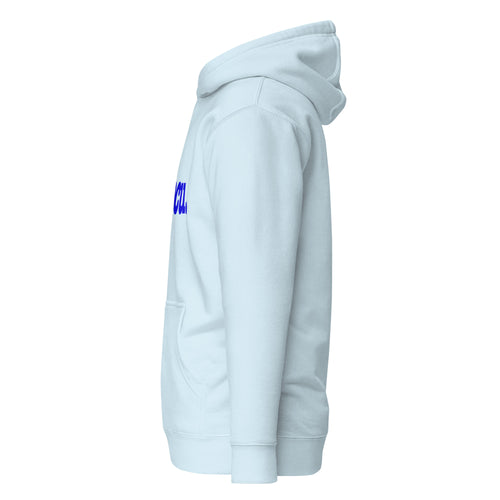 HBCU Unisex Hoodie - Blue Writing