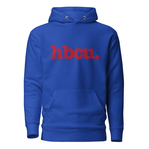 HBCU Unisex Hoodie - Red Writing