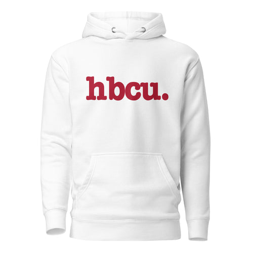 HBCU Unisex Hoodie - Red Writing