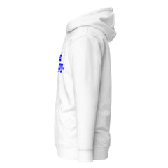 Health & Happy Unisex Hoodie - Blue Writing