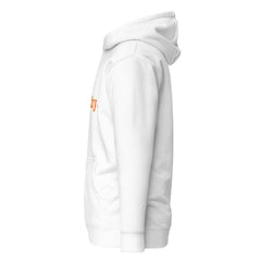 I Am Worthy Unisex Hoodie - Orange Writing