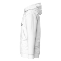 I Am Worthy Unisex Hoodie - Silver Writing