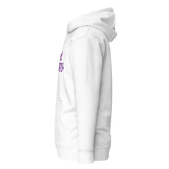 Healed & Happy Unisex Hoodie - Lavender Writing