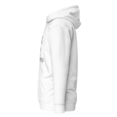 Stay On Your P's....Unisex Hoodie - Silver Writing