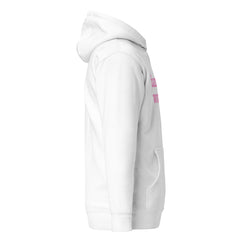 I Am Worthy Unisex Hoodie - Pink Writing