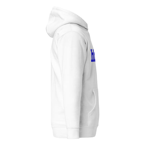 HBCU Unisex Hoodie - Blue Writing