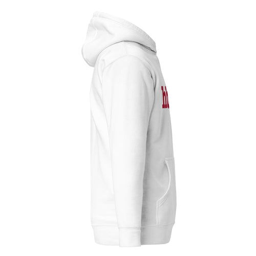 HBCU Unisex Hoodie - Red Writing