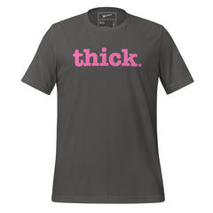 Thick Unisex T-Shirt - Pink Writing