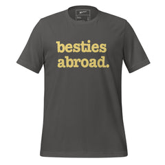 Besties Abroad Unisex T-Shirt - Yellow Writing