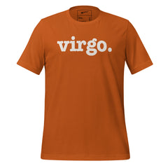 Virgo Unisex T-Shirt - White Writing