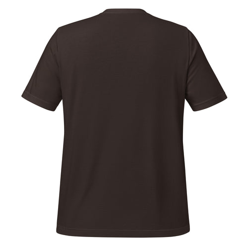 Thick Unisex T-Shirt - Purple Writing
