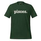 Pisces Unisex T-Shirt - White Writing