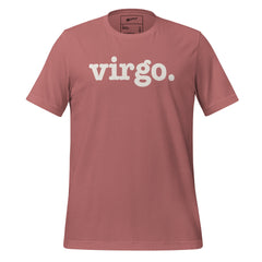 Virgo Unisex T-Shirt - White Writing