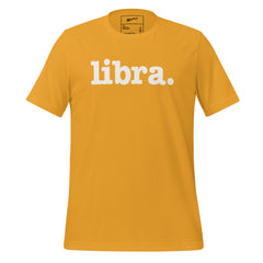 Libra Unisex T-Shirt - White Writing