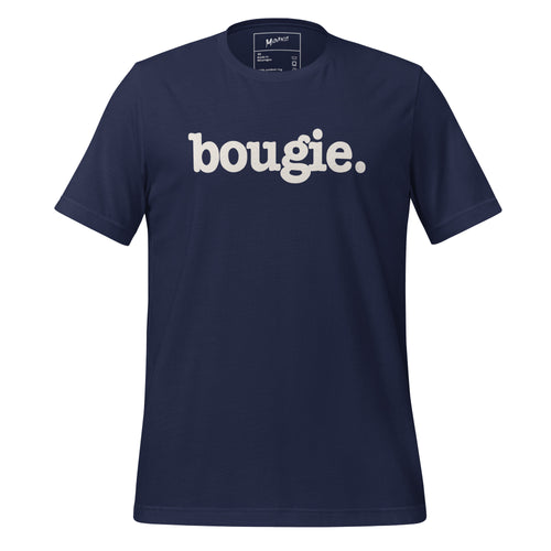 Bougie Unisex T-Shirt - White Writing