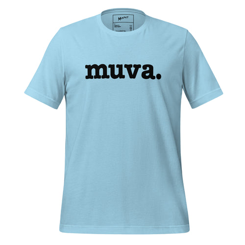 Muva Unisex T-Shirt - Black Writing