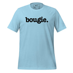 Bougie Unisex T-Shirt - Black Writing