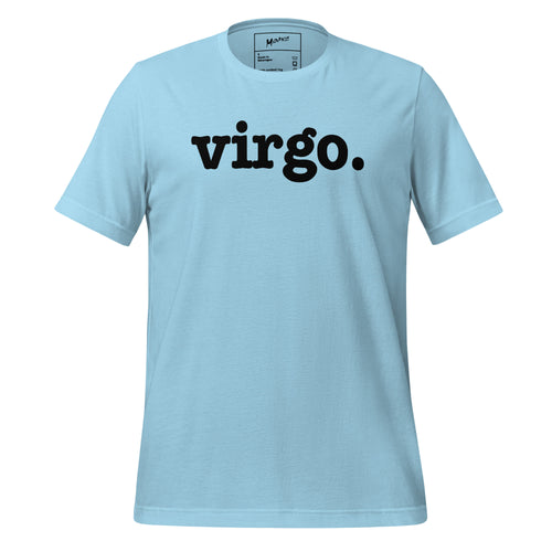 Virgo Unisex T-Shirt - Black Writing