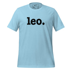 Leo Unisex T-Shirt - Black Writing