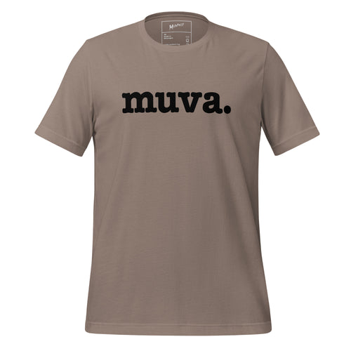 Muva Unisex T-Shirt - Black Writing
