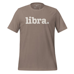 Libra Unisex T-Shirt - White Writing