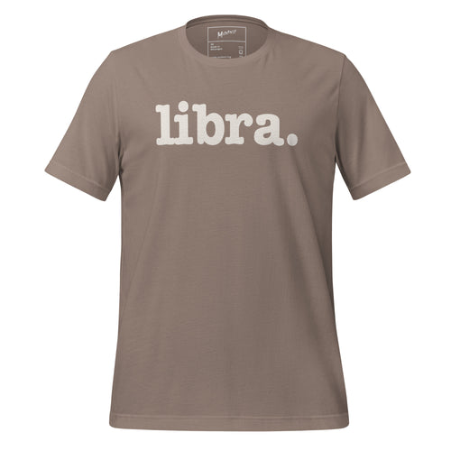 Libra Unisex T-Shirt - White Writing